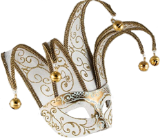Venetian Masquerade Mask Jolly